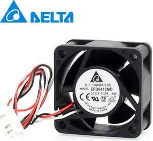 Delta 40*40*20mm EFB0412MD-ROO 4020 12V 0.10A 3-wire alarm signal fan