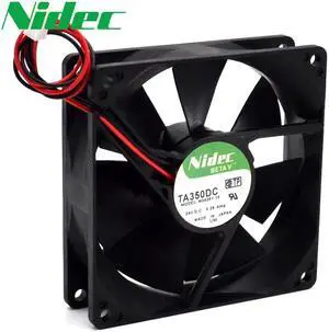 Nidec orginal 90*90*25mm 2-wire TA350DC M34261-16 9025 24V 0.28A double ball inverter welding machine cooling fan