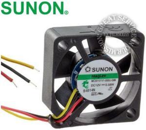 SUNON MC30101V1-000U-G99 12VDC 0.58W FAN AXIAL 30X10MM 12VDC WIRE