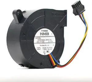 NMB 06023GA-24N-AU 24V 0.17A 6CM 6020 Four-Wire PWM Projector Turbo Fan
