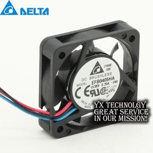 EFB0405HA 4010 4cm 5V 0.20A three wire speed cooling fan  Delta 40*40*10mm