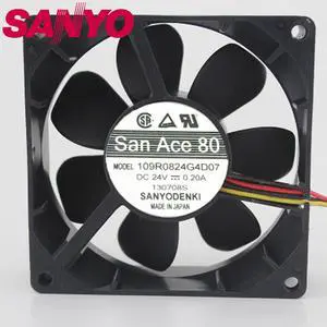 1pcs 109R0824G4D07 24V 0.2A 8025 80*80*25mm server inverter cooling fan