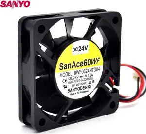 cooling fan 9WF0624H7D04 A90L-0001-0423#105S 24V 0.12A 6015 6cm 50 pcs/lot