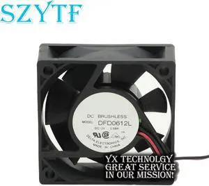 and  DFD0612L 6020 6cm 12V 0.09A chassis cooling fan  Delta 60*60*20mm