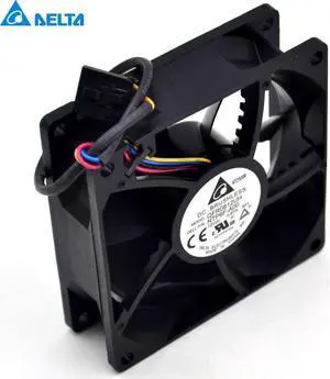 QFR0812UH 12V 0.87A 8CM 4 fan speed control  DELTA 80 * 80 * 25mm