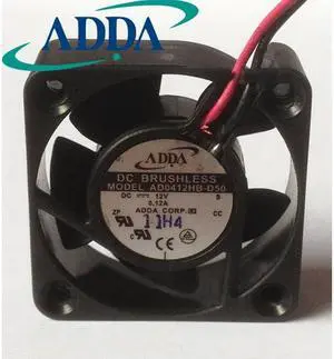 2pcs 4015 AD0412HB-D50 4 cm 40mm 12 V 0.12A cooling fan