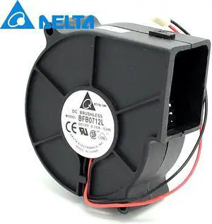 The  7530 turbo blower 1U2U server 12V 0.10A quiet fan BFB0712L  Delta 75*75*30mm