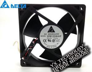 delta  Drive 12032 12cm dual ball bearing fan 24V 0.42A EFB1224HHF 120*120*32mm