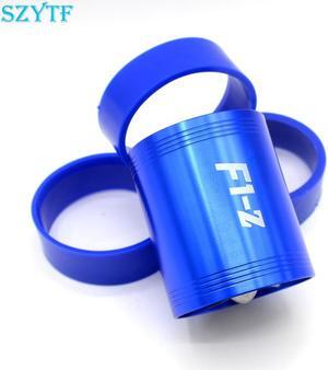 F1-Z Supercharger Turbo Air Intake Fuel Saver Fan w/ Double Propeller - Blue high quality