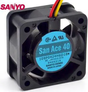 cooling fan 109P0424H6D18 24V 0.07A 3wire 10 pcs/lot