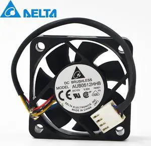 1pcs AUB0512HHB W401 DC12V 0.2A 5015 5CM 50x50x15mm 4Pin Server Cooling Fan pwm