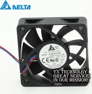 Delta   AUB0624HB 6cm 6015 24V 0.09A fan drive  60*60*15mm 2pcs/lot