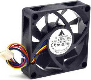 AFC0712DD 7020 12V 0.45A double ball speed fan  DELTA 70*70*20mm