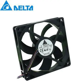 Delta  AFB0912HHD 9CM 9020 12V 0.36A PWM intelligent fan speed control  90*90*20mm