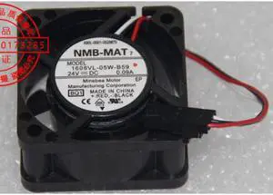15pcs/lot waterproof 1608VL-05W-B59 DC 24V 0.09A inverter cooling fan 4020 4cm 40mm 40*40*20mm