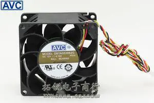 AVC The  box  DBTA0838B2G 12v 4.1A 8038 8 cm super cooling fan violence 80*80*38mm