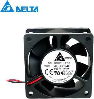 Delta    AUB0624H 24V 0.11A 6CM 6025 2-wire inverter fan cooling