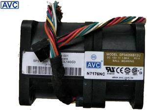 AVC  4056 DF04056B12U 4cm 12V 1.88A pressurized wind 1U server cooling fan 40*40*56mm
