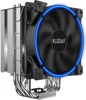 New GI-R66U TDP240W 6x6mm Heatpipe CPU Cooler 120mm LED fan For AMD AM4 AM3 AM2 Intel LGA 775 1155 1156 For CPU Cooling