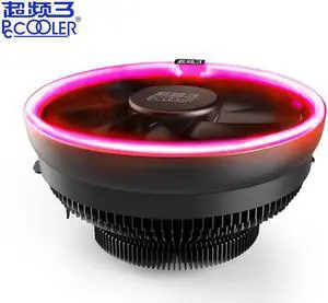 12cm LED Blue  Aperture CPU Cooler 12cm PWM Fan Silent For AMD AM3 AM4 Intel 775 115X CPU Cooling Radiator Quiet