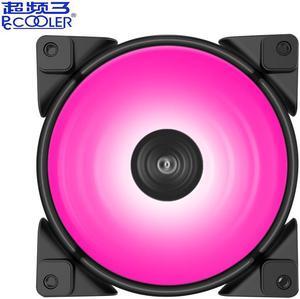 HALO RGB 12cm 12V 4pin RGB PWM Quiet Fan 120mm Computer Case Cooling Fans CPU Cooler Liquid Cooling Replace Fan
