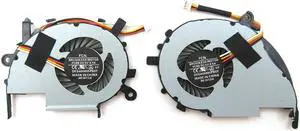 New Laptop CPU Fan for Acer Aspire V5-472 V5-472P V5-472G V5-572 V5-572P V5-572G V5-572PG Series - Left & Right Side Fan