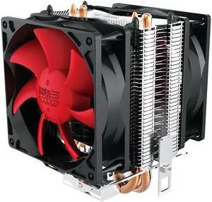 2 Heatpipe CPU Cooler Double 80mm quiet cooling fan For intel LGA 775 1150 1151 1155 1556 AMD AM4 AM3
