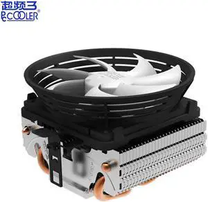 V4 2 Heat pipe CPU Cooler Radiator 10cm quiet fan For AMD AM3 AM2 Intel LGA 775 1151 1150 1155 1156 CPU Cooling fan
