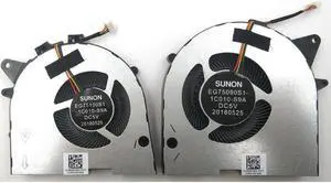 New For Lenovo Legion Y7000P Y530P Y7000P-1060 Series Laptop CPU & GPU A Pair Fan