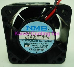 NMB 4CM 1608KL-04W-B40 4020 12V 0.12A 2Wire Cooling fan
