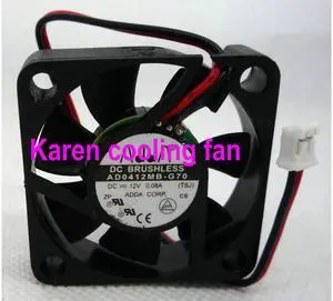 ADDA 4CM AD0412MB-G70 4010 12V 0.08A quieten graphics card fan