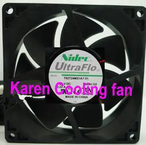 Nidec 9cm T92T24MS1A7-51 9225 24v 0 . 22a Cooling fan