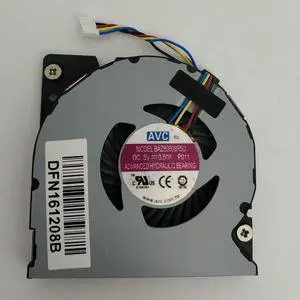 Brand   fan  AVC DC05V 0.53A -16E15 DFN161022B 4 lines ultra-thin laptop cooling fan BAZB0508R5U 55x55x8mm