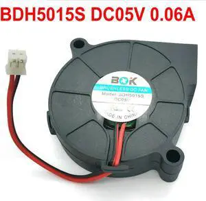 BDH5015S DC12V 0.2A 5V 0.06A 50*15MM 2LInes  3D Printer Blower cooling fan  EF50151B1-C02C-A99