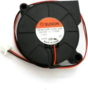 EF50151B1-C02C-A99 5015 12v 1.92w 50*15MM 2Lines  3D Printer Blower cooling fan  EF50151B1-C02C-A99