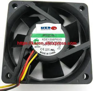 PMD1206PKBX-A 3.3W 60*60*20MM 6CM cooling fan KDE1206PKV3 12v 1.1w