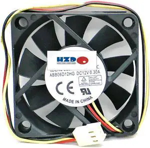 6013 12V 0.3A ABB06D12HG 60*60*13mm 60mm 12v Cooling fan 6013 12V 0.3A ABB06D12HG 60*60*13mm 60mm 12v Cooling fan