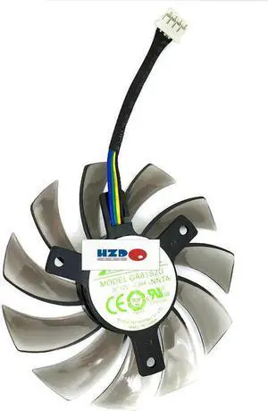 graphics card fan  75mm 40*40*40mm 4Pin  ZOTAC Gece GA81S2U DC12V 0.38A
