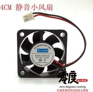 Oriignal CD-FAN 4cm DFH4010S 12V 0.10A DFH4020S 0.15A 2Lines Cooling fan