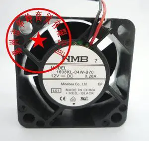 NMB 4cm 1608KL-04W-B70 4020 12v 0.26a 2wire cooling fan NMB 4cm 1608KL-04W-B70 4020 12v 0.26a 2wire cooling fan