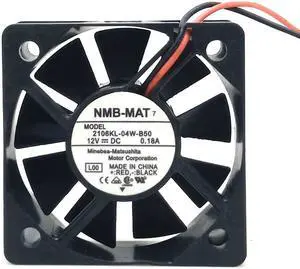 NMB 5cm 2106KL-04W-B50 50x50x15MM DC12V 0.18A 2Lines Cooling fan NMB 5cm 2106KL-04W-B50 50x50x15MM DC12V 0.18A 2Lines Cooling fan
