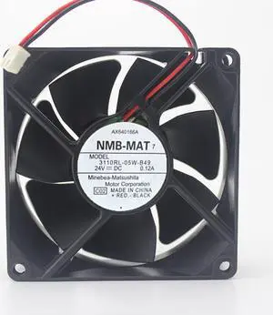3110RL-05W-B49 24V 0.12A 80 * 80 * 25MM 8cm Cooling Fan