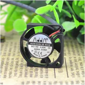 ADDA AD0205LB-K50 2.5CM 2506 5V0.05A ultra-thin mini notebook cooling fan