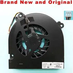 New fan for Clevo P750ZM-G P870DM-G P775DM-G P750ZM P770ZM -G P775DM DM2 DM3 cpu cooling fan cooler BS6005MS-U1T 6-31-P750S-102