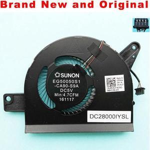 New Original CPU fan for Dell Latitude 5580 laptop cpu cooling fan cooler DC28000IYS0 EG50050S1-CA90-S9A 09VK27 9VK27