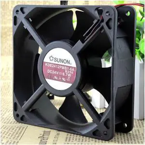 For SUNON KDE2412PMB1-6A 12038 24V 6.7W 12CM Siemens inverter fan cooling fan
