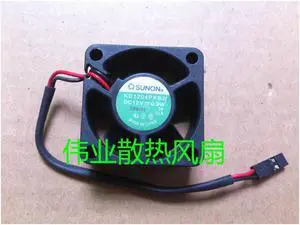 For SUNON 4020 KD1204PKB2 DC12V 0.9W 2-wire ball cooling fan