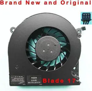 New original cpu gpu cooling fan cooler for CLEVO P750TM1-G P775DM2 AB08212HX190300 00DM3 DC 12V 0.5A