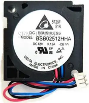 for DELTA 2510 12V 0.12A BSB02512HHA three-line micro blower fan