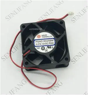 THERMALLOY PSAD16025BM DC12V 0.27A S9 two-wire converter fan